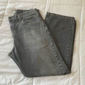 Grey/Black Levi Jeans